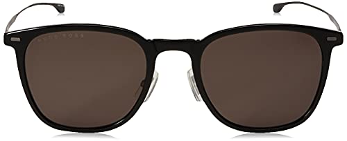 BOSS Hugo 0974/S Gafas, Black/GY Grey, 54 Hombres