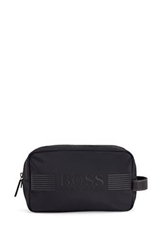 BOSS Neceser Pixel_Washbag para hombre, color negro