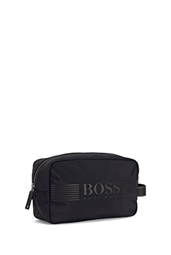 BOSS Neceser Pixel_Washbag para hombre, color negro