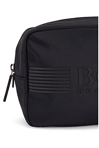 BOSS Neceser Pixel_Washbag para hombre, color negro