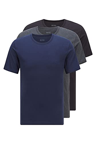 BOSS T-shirt Rn 3p Co, Camiseta, para Hombre, Azul (Open Blue 497), Medium