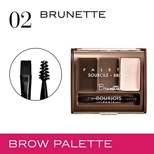 Bourjois Brow Palette Kit para cejas Tono 2 Brunette - 37 gr.