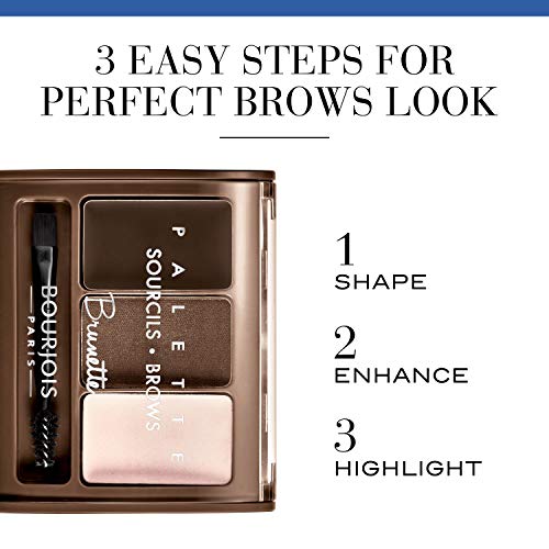 Bourjois Brow Palette Kit para cejas Tono 2 Brunette - 37 gr.