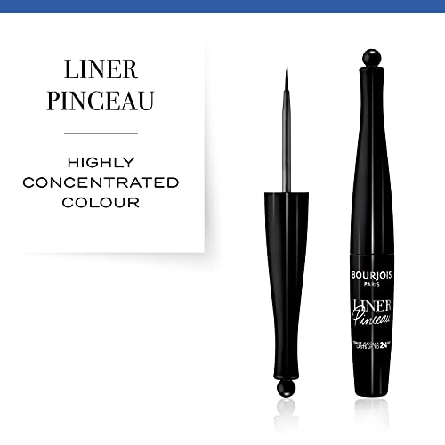 Bourjois Liner Pinceau Eyeliner, Tono 001 Beaux-Arts, 2.5 ml