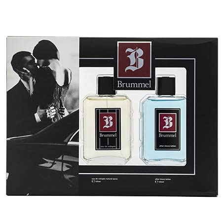 BRUMMEL - Estuche Regalo de Hombre, Pack de 2 Piezas (Perfume 125 ml + After Shave Bálsamo Hombre 125 ml)