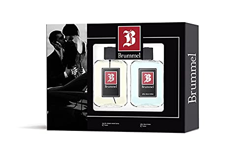 BRUMMEL - Estuche Regalo de Hombre, Pack de 2 Piezas (Perfume 125 ml + After Shave Bálsamo Hombre 125 ml)