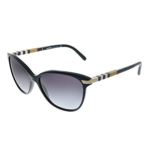 BURBERRY 0Be4216 30018G 57 Gafas de Sol, Negro (Black/Gray), Unisex-Adulto