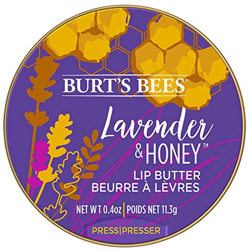 Burt's Bees Manteca Labial 100% Hidratante Natural con Lavanda y Miel - 11.3 g