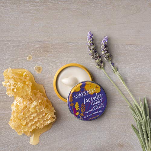 Burt's Bees Manteca Labial 100% Hidratante Natural con Lavanda y Miel - 11.3 g