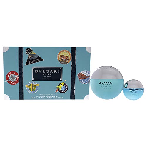 Bvlgari Aqua Marine Homme + Balsamo After Shave + Neceser, One size, 100 ml