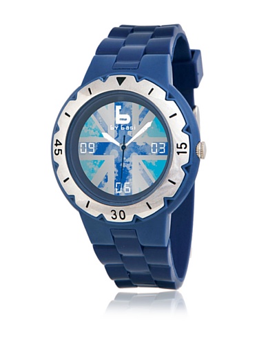 BY BASI A0991U04 - Reloj Unisex movi Cuarzo Correa Poliuretano Azul