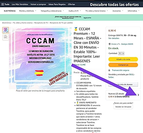 🥇 C C C A M Premium - 12 Meses - ESPAÑA - C Line con ENVÍO EN 30 Minutos - Importante: Leer IMAGENES (Comprar a: TvOnline)