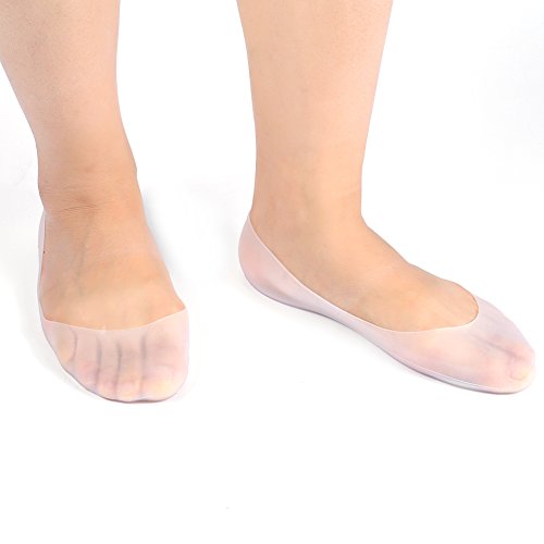 calcetines hidratantes de silicona, calcetines hidratantes completos para los pies, reducción de la presión en el talón y alivio del dolor de los pies, calcetines hidratantes para piel seca y dura