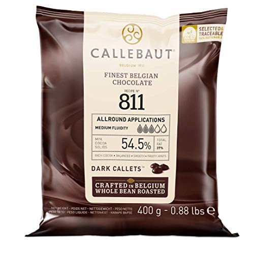 Callebaut Cobertura Chocolate Negra 400g.