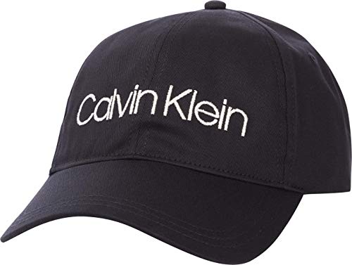 Calvin Klein BB Gorra de béisbol, CK Black, One Size para Mujer