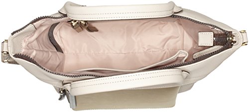 Calvin Klein CH4RLY Medium Tote, Bolsa para Mujer, Beige (Mushroom), 14x24x25 cm (b x h x t)