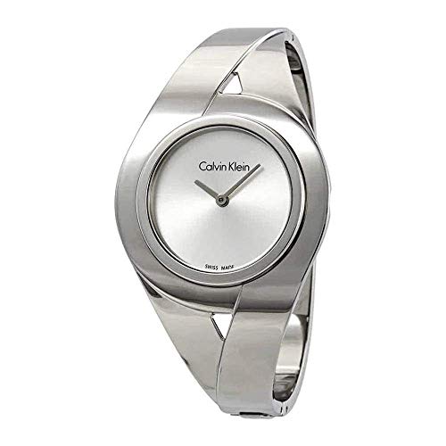 Calvin Klein Reloj Analogico para Mujer de Cuarzo con Correa en Acero Inoxidable K8E2M116