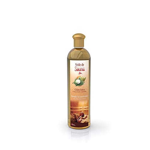 Camylle - Fragancia Sauna Cedro/Litsea - Fragancias a base de Aceites Esenciales Puros y Naturales para Sauna - Estimula la convivencia con aromas amaderados y afrutados - 250ml