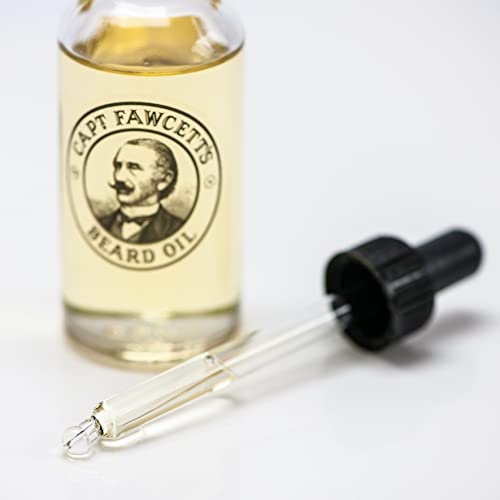 Captain Fawcett Beard Oil Private Stock - Aceite para barba, 1 x 50 ml