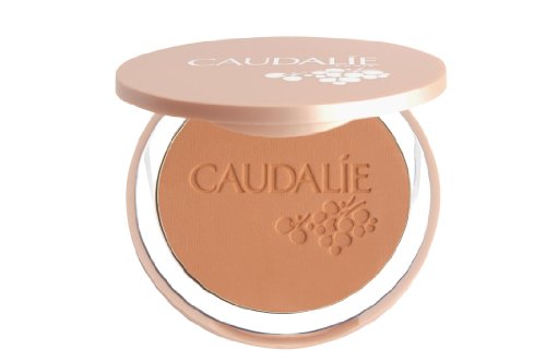 Caudalie Linea Make-up Teint Divine - Polvo compacto de color natural, 10 g