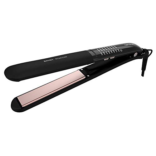 Cecotec Plancha de pelo Bamba RitualCare 1100 Titanium Ion Touch. De Titanio, Selector Táctil, Con Ion real, Calentamiento ultrarrápido, Temperatura de 160 y 230 grados, Control y precisión