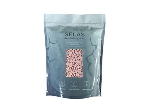 Cera depilatoria en perlas de Rosa Mosqueta 1kg SELAS. Depilación sin bandas, con aceite de Rosa Mosqueta, para todas las zonas y tipos de pieles, especialmente las sensibles.