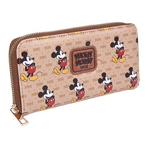 CERDÁ LIFE'S LITTLE MOMENTS Cartera Tarjetero de Mickey Mouse - Licencia Oficial Disney