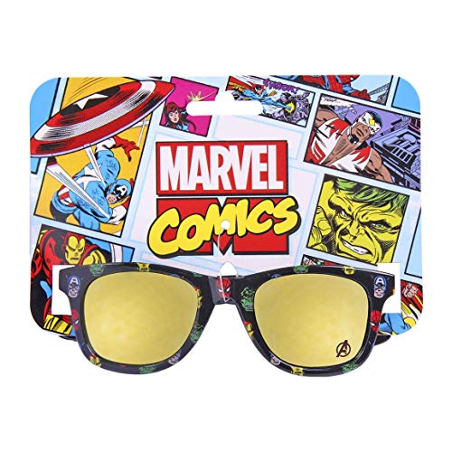 CERDÁ LIFE'S LITTLE MOMENTS Niños Gafas de Sol Avengers Licencia Oficial Marvel, Negro, Talla única-Especialmente diseñadas para una adaptación Perfecta