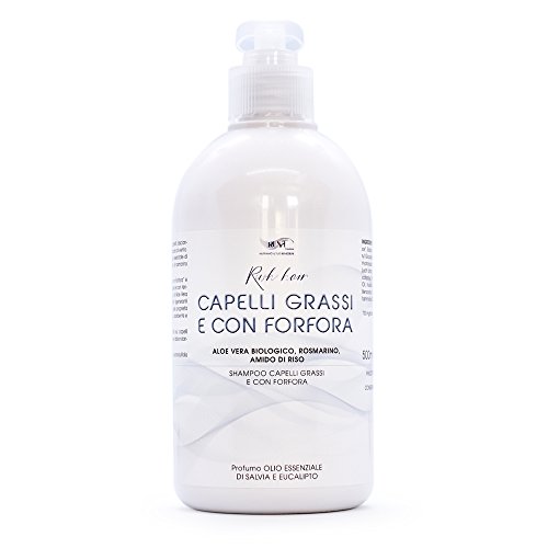 Champu Anticaspa Profesional 500ML Sebocorrector Cabello graso - Sin Sulfatos Ni Parabenos Antigrasa Con Phyto Keratina