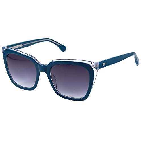 CHANCE - LEIRA gafas de sol para mujer - Edición Limitada (Azul y cristal, Gris)