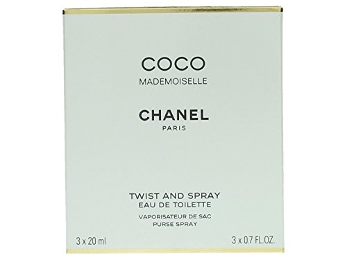 Chanel Coco Mademoiselle Edt Vapo Twist Spray 3 X 20 Ml 1 Unidad 60 ml (155433)