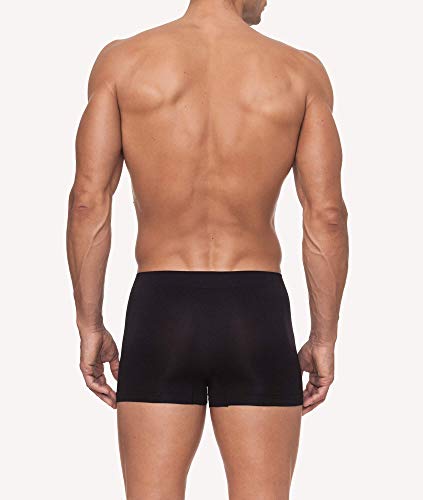 Channo Calzoncillos Boxers Licra Sin Costuras Clasicos (Pack de 12) (Talla L)