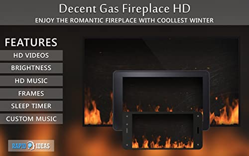 chimenea de gas decente de alta definición gratis: disfrute de las frías vacaciones de Navidad en invierno en su TV HDR 4K, TV 8K y dispositivos de fuego como fondo de pantalla y tema para la mediació