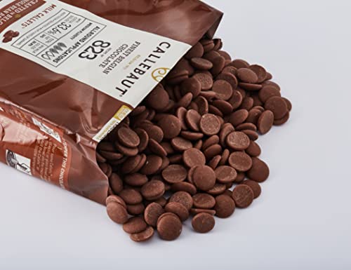 Chocolate con leche en gotas 33,6% Callebaut en bolsa 400 gramos