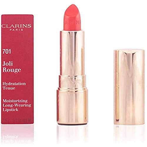 Clarins Joli Rouge Lipstick - Barra de labios, color 753-pink ginger , 3,5 gr