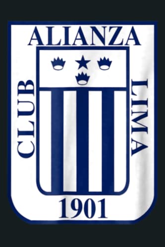 CLUB ALIANZA LIMA CORAZON PERUVIAN SOCCER FAN T SHIRTLined Journal notebook