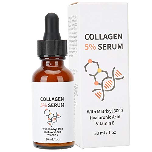 Colágeno Serum Colágeno 30ml, hidratante facial de piel para rostro y cuerpo con colágeno puro anti envejecimiento más elasticidad hidratante reafirmante, para todo tipo de pieles