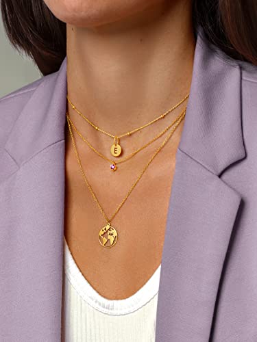 Collar Mini Medallion Oro J - Joyas mujer