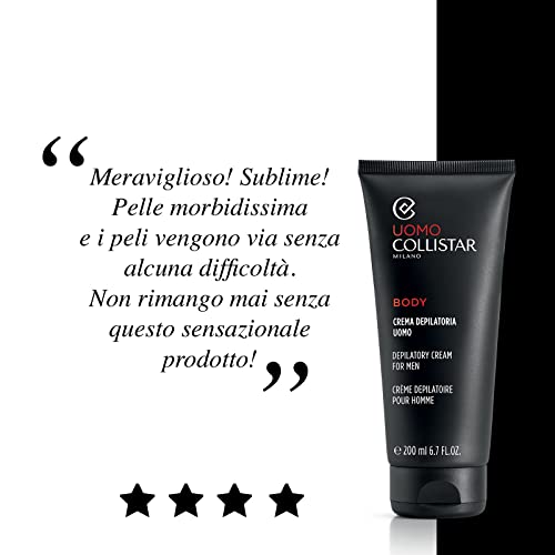 Collistar Uomo Men - Crema depilatoria, 200 ml