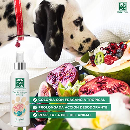 Colonia para perros tropical 125ml, Aroma dulce y duradero