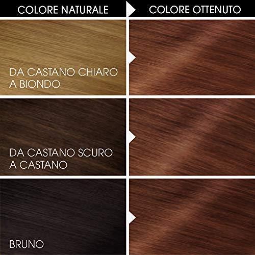 Coloración permanente y decoloración Garnier Olia 6.35 Castano Chiaro Cioccolato