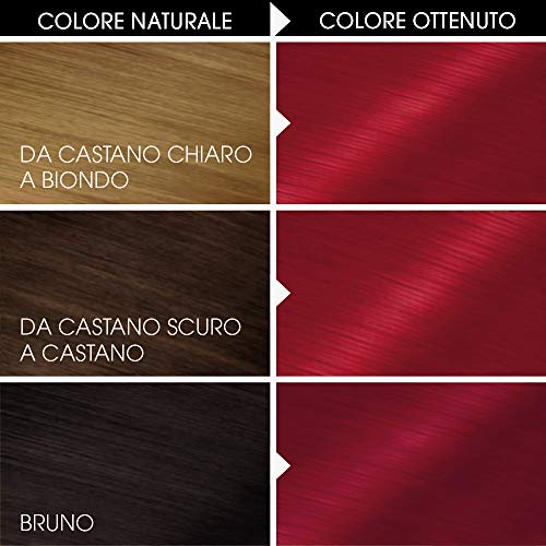 Coloración permanente y decoloración Garnier Olia 6.60 Rosso Intenso