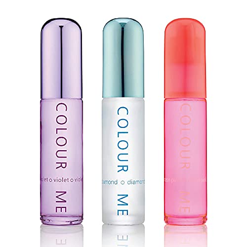 Colour Me Violet/Diamond/Neon Pink - Fragrance for Women - 50ml Eau de Toilette, by Milton-Lloyd