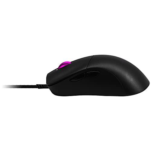 Cooler Master MM730 RGB-LED Ratón Ligero para Juegos con Cable de 48 g - Sensor óptico de 16000 dpi, Microinterruptores ópticos de 70 Millones de clics - Negro Mate