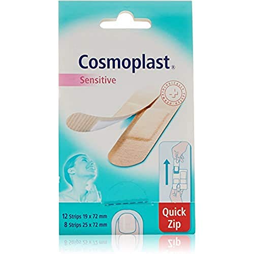 Cosmoplast Apósitos Quick-Zip Sensitivos - 20 Unidades