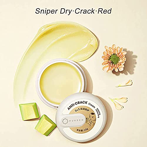 Cracked Skin Repair Cream,Multi-Purpose Dry Skin Balm,Anti Crack&Hand Foot Cream,Baby Cracking Cream,moisturizing Cream for Adults and Kids. (1PCS)