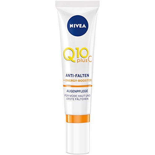 Crema Nivea antiarrugas para el contorno de ojos, 1 unidad (15 ml), Q10PlusC + Energy Booster.