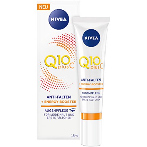 Crema Nivea antiarrugas para el contorno de ojos, 1 unidad (15 ml), Q10PlusC + Energy Booster.