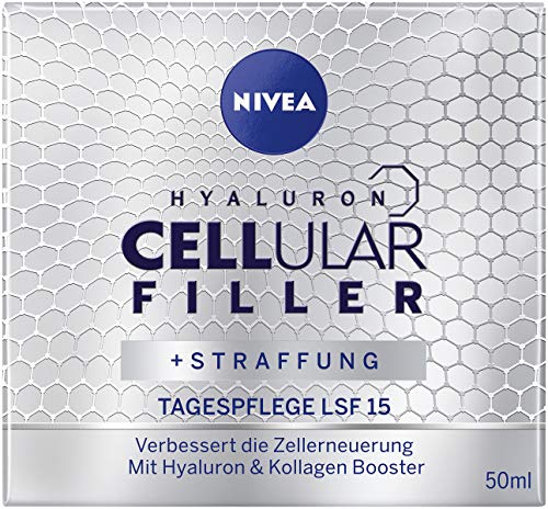 Crema Nivea de ácido hialurónico Cellular Filler, crema diaria antiedad