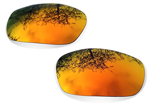 Cristales Compatibles de Recambio para Oakley Straightlink, Lentes Polarizados. (Fire Iridium Polarizado)